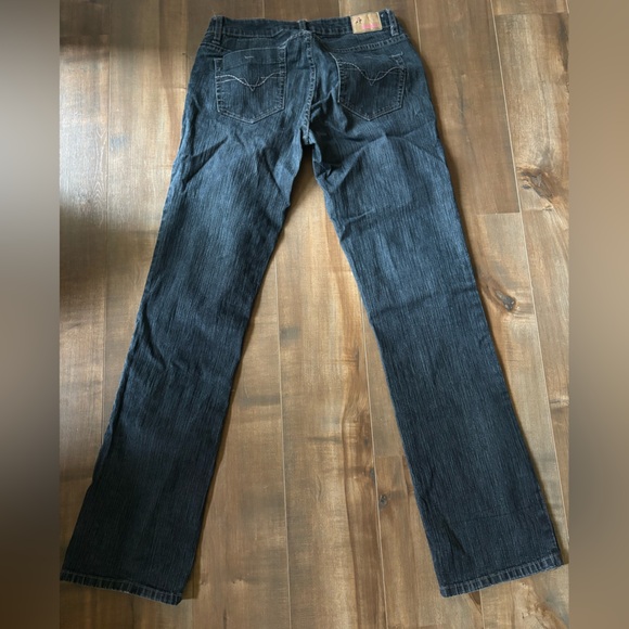 Vintage Bubblegum low rise flare/boot cut jeans Y2K - Picture 2 of 4